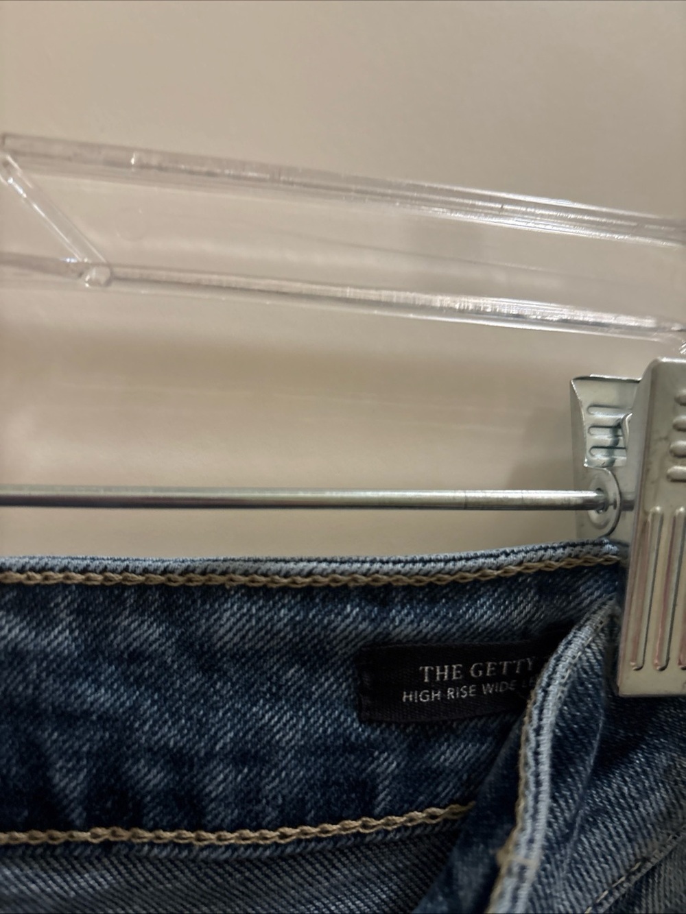 Rails The Getty Paneled High Rise Wide Leg Jeans in Twilight Shadow Size 32 - Picture 5 of 7